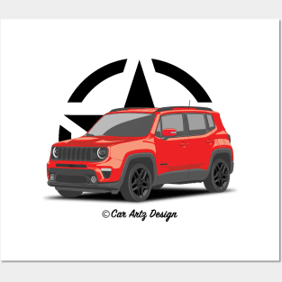 Jeep Renegade Posters and Art